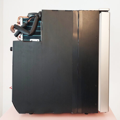 Frigorifero a compressore 12/24v 50 litri congelatore estraibile (38Lx51Hx48P) apertura a destra