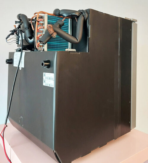 Frigorifero a compressore 12/24v 50 litri congelatore estraibile (38Lx51Hx48P) apertura a destra