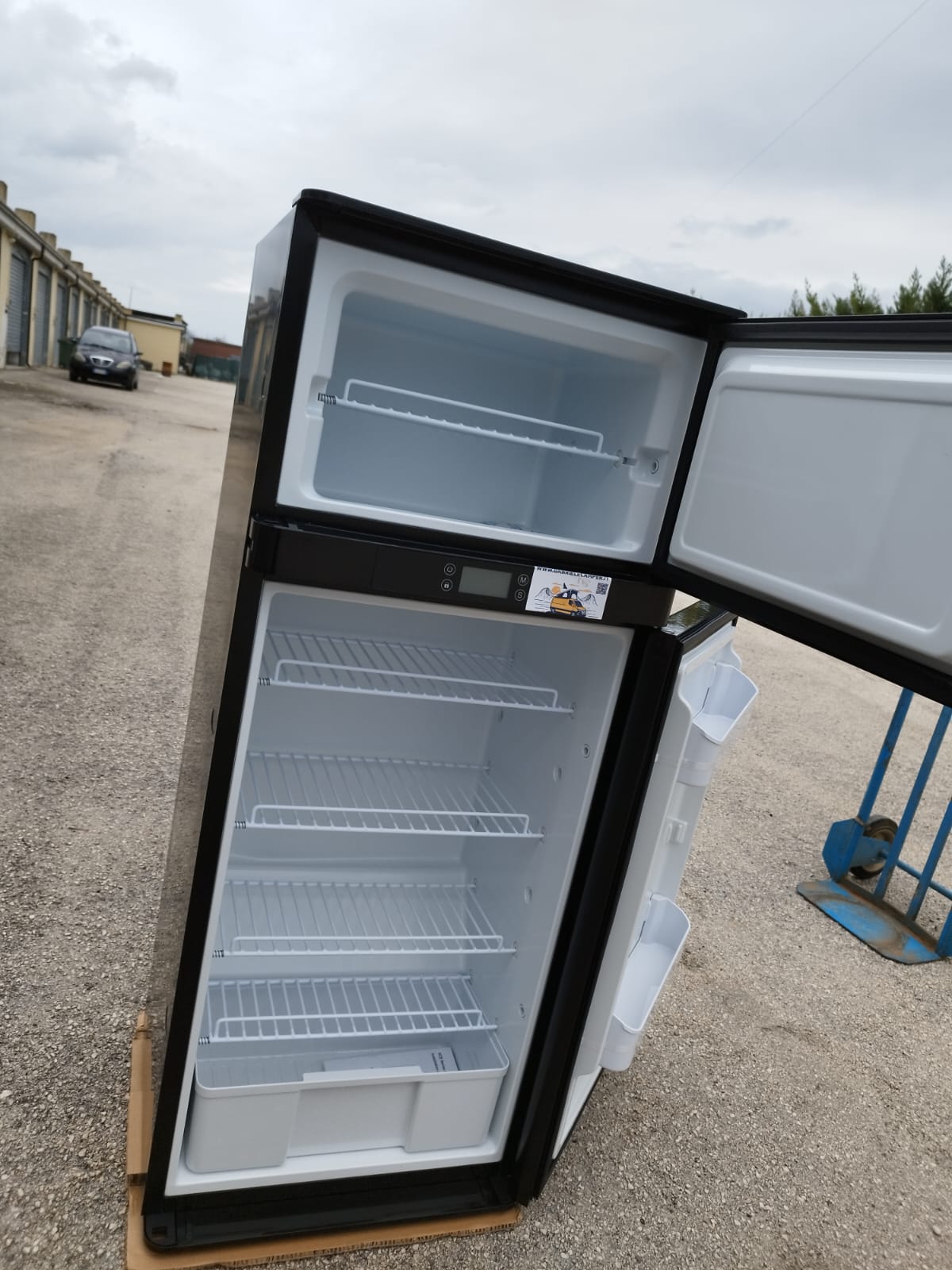 Frigorifero a compressore 12/24v 140 litri (51,8Lx125H×48P) Apertura a Sinistra