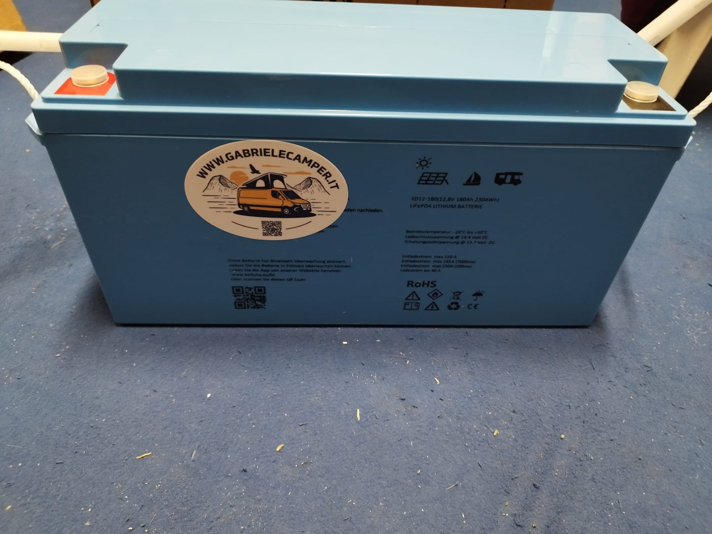 Batteria Litio 12V 180 Ah