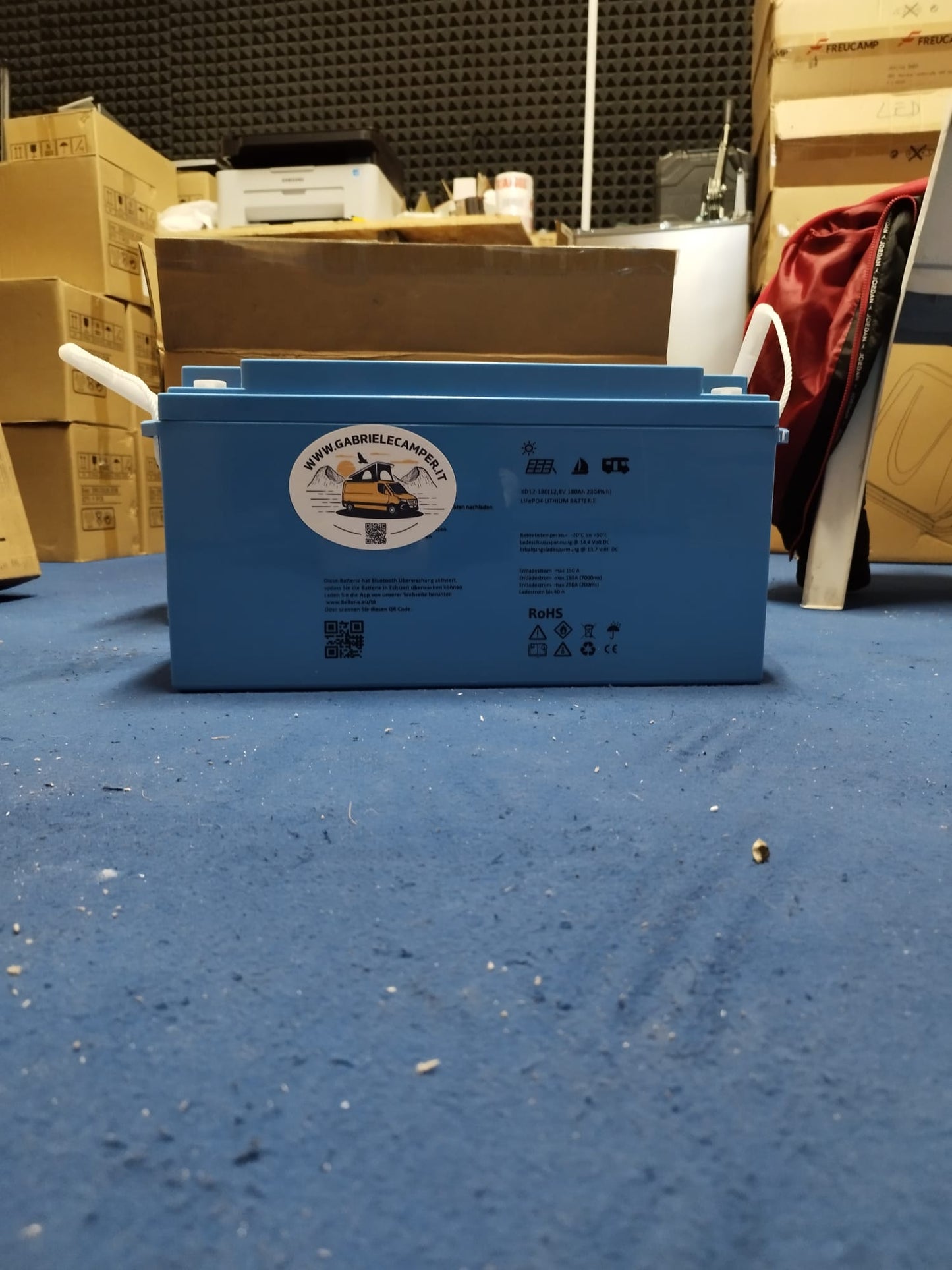 Batteria Litio 12V 180 Ah