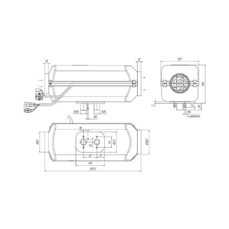 KIT AUTOTERM AIR 2D CON PANNELLO COMFORT FULL 12V