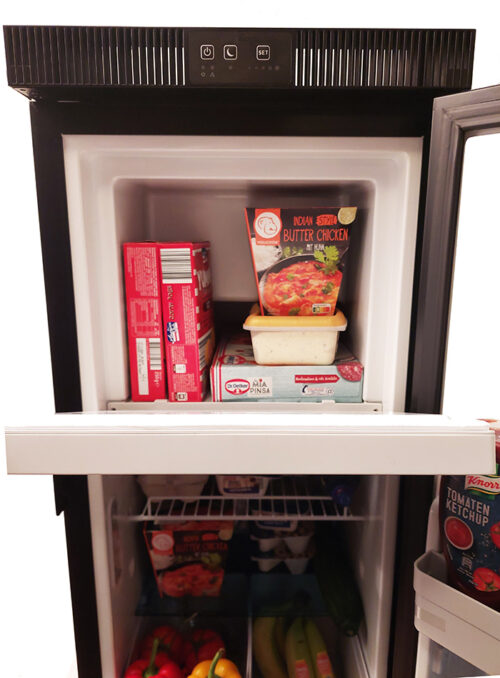 Frigorifero 150 litri 149 H ×41,8 L×56 P SLIM con compartimento congelatore