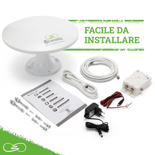 Antenna Omnidirezionale Moscatelli 12-24-220V – AN100