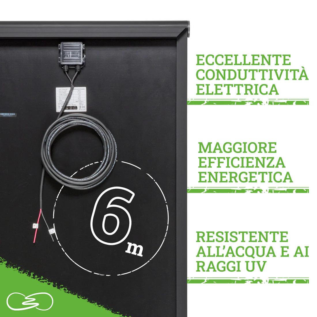 PANNELLO SOLARE CAMPER 120W BLACK BOOST – SPG120BB