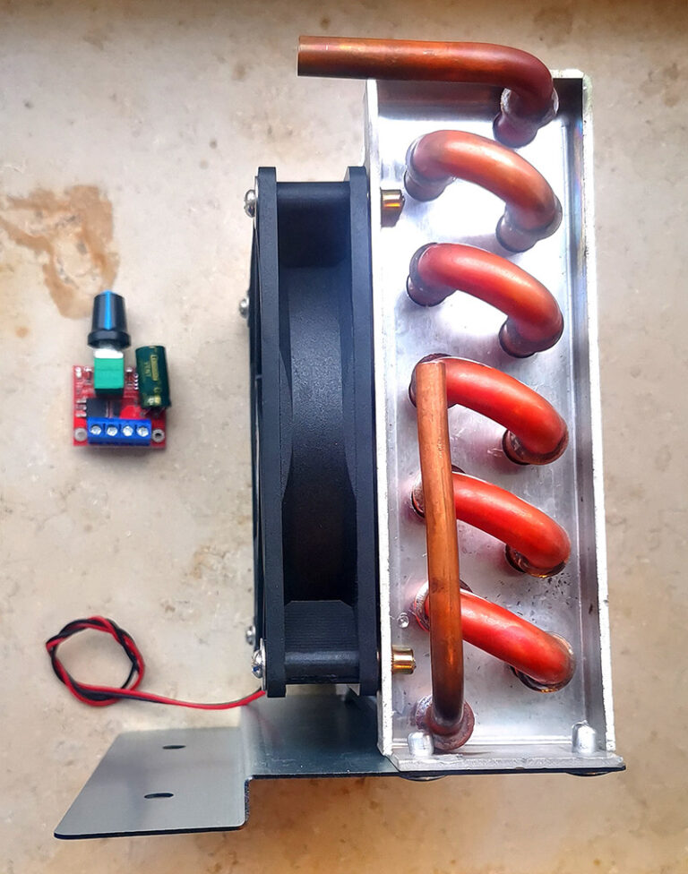 Condensatore compreso di ventola 12V