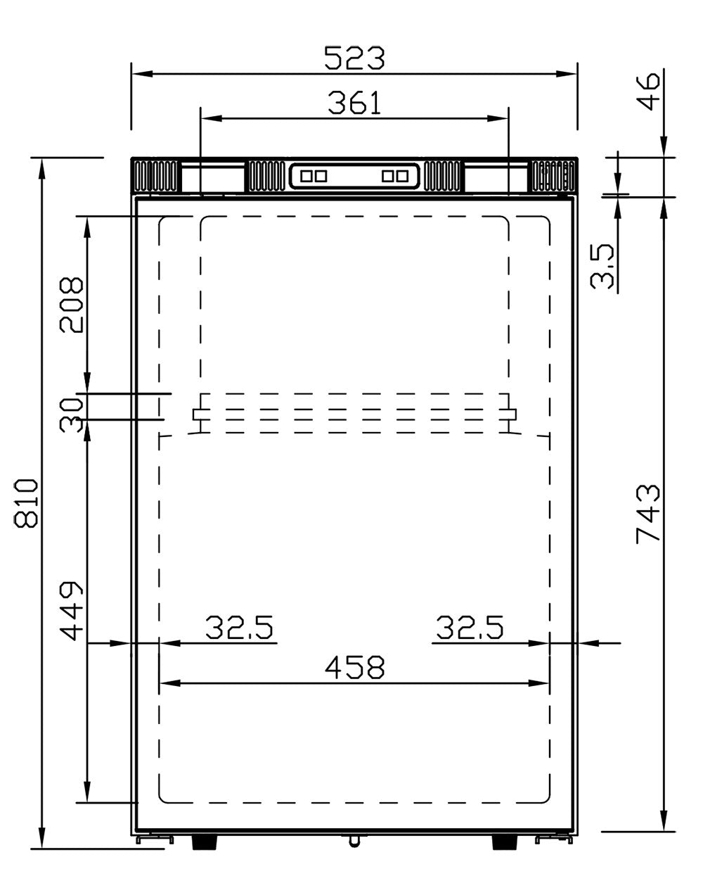 Frigorifero a Compressore Belluna 120L NoFrost 12/24v