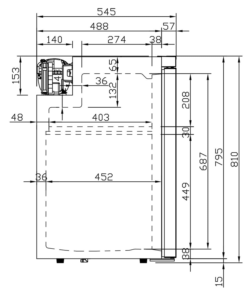 Frigorifero a Compressore Belluna 120L NoFrost 12/24v