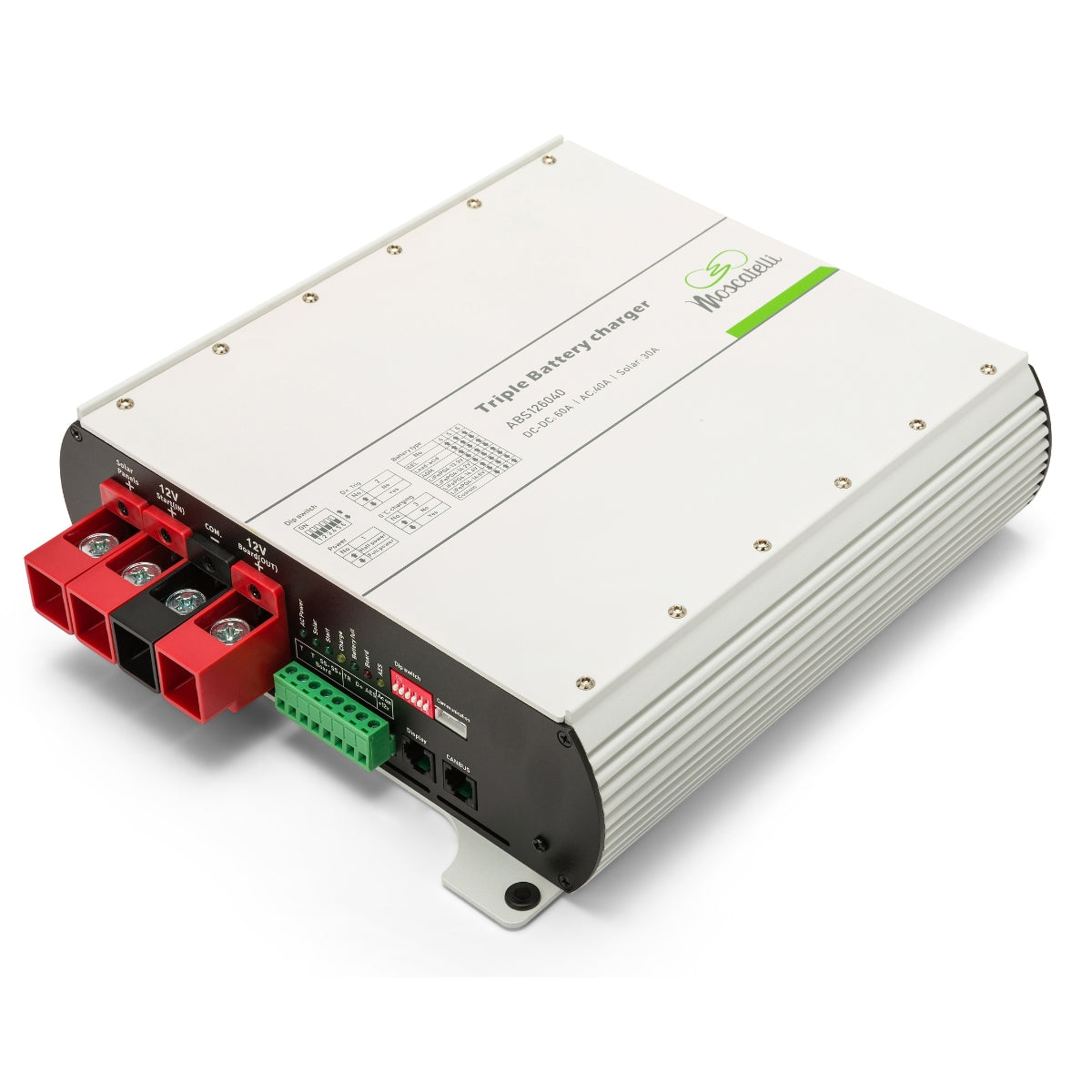 Caricatore Triplo MPPT 30A - DC/DC 60A - AC/DC 40A