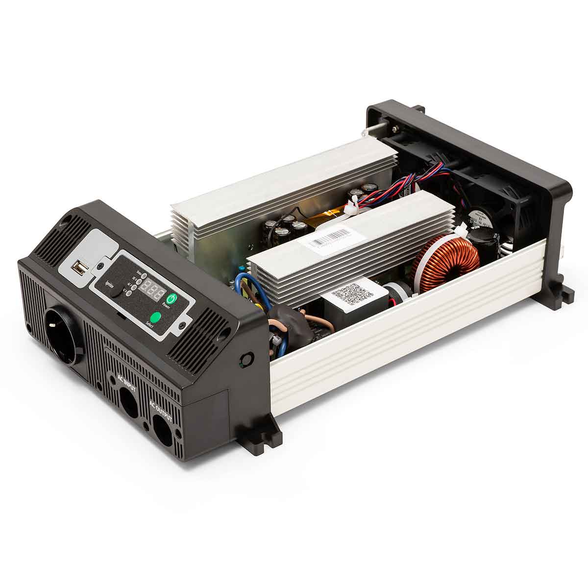 Inverter 2000W a onda pura con bypass