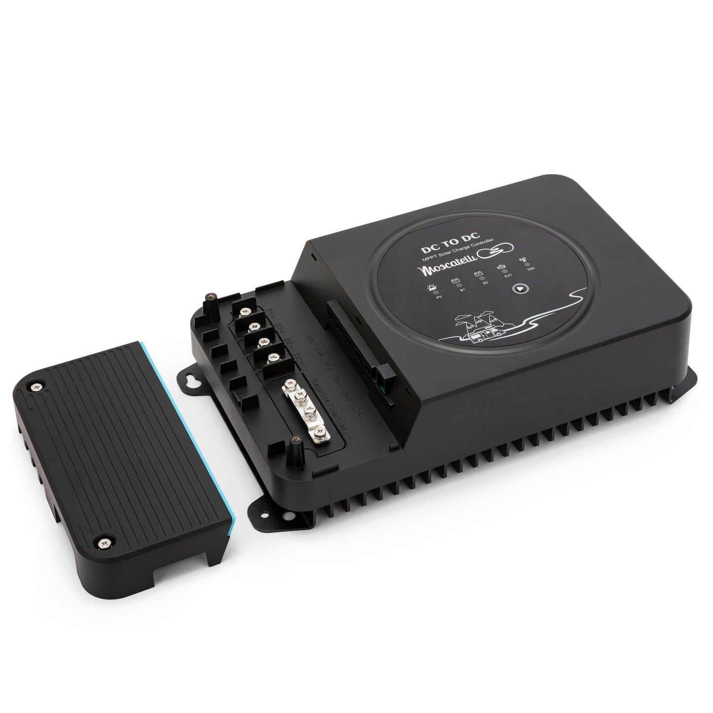 Convertitore DC DC con Regolatore MPPT integrato - Monitor incluso