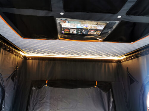 Tenda da Tetto Marco Polo 220x134cm con sistema a forbice