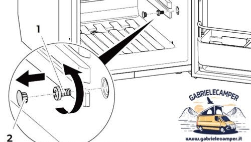 Frigorifero a compressore 12V 90Litri 96H×41,8L×48P SLIM camper NEW