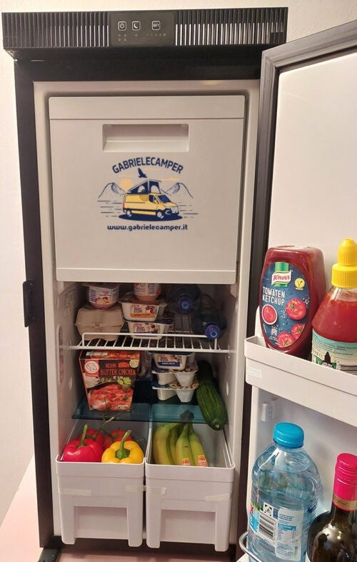 Frigorifero a compressore 12V 90Litri 96H×41,8L×48P SLIM camper NEW