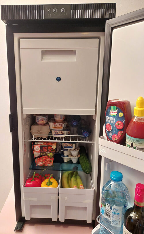 Frigorifero a compressore 12V 90Litri 96H×41,8L×48P SLIM camper NEW