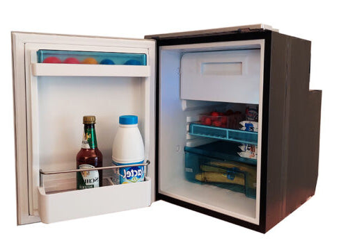 Frigorifero a compressore 12/24v 50 litri congelatore estraibile (38Lx51Hx48P) apertura a sinistra