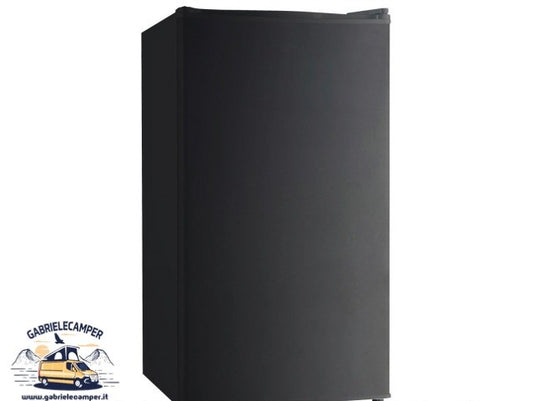 Frigorifero a compressore 12/24v 81 Litri NERO con ghiacciaia interna (45Lx81Hx45P)