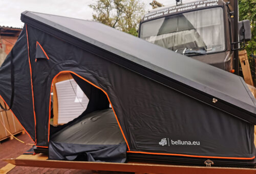 Tenda da Tetto Marco Polo 220x134cm con sistema a forbice