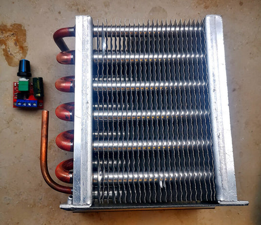 Condensatore compreso di ventola 12V